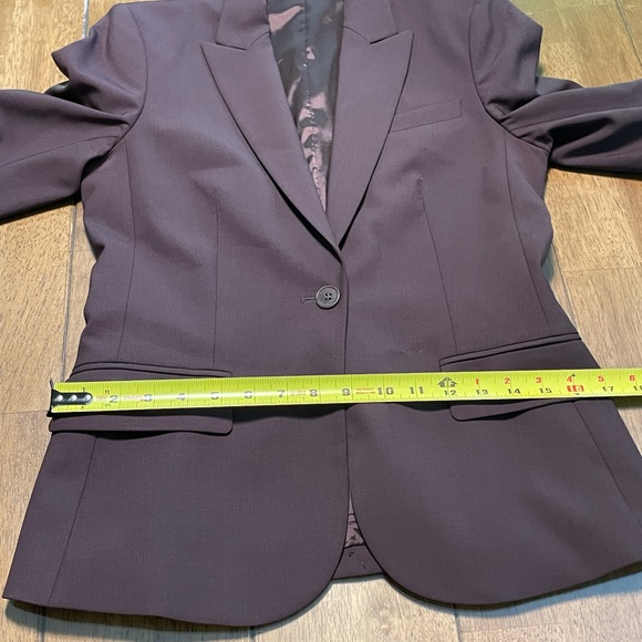 Theory Tropical Wool Power Suit Blazer 4 Pants 6 - Picture 9 of 16